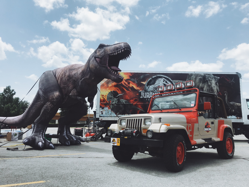 “We have a T-Rex”